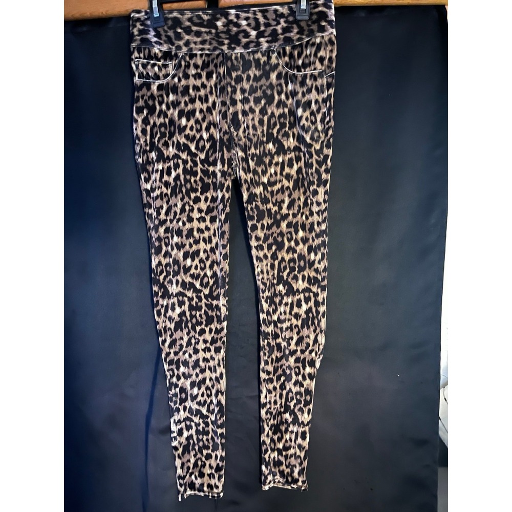 Seven7 Leopard Print Leggings - Black, Brown, Tan